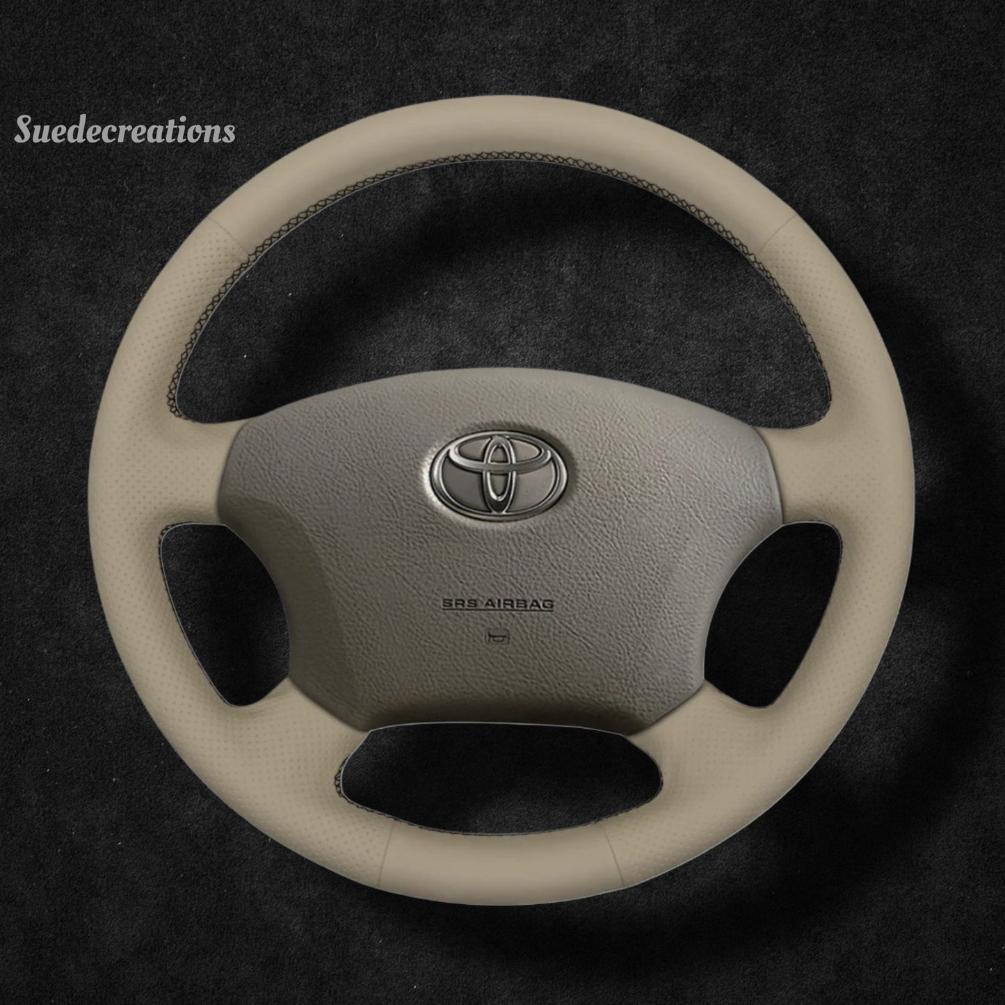 Steering Wheel Cover Kits for Toyota Tacoma Hilux Land Cruiser Prado Tundra Fortuner Camry Highlander Avensis Verso Noah Previa Sequoia Sienna Kluger Hiace TownAce LiteAce Alphard Estima Tarago Voxy 2001-2020