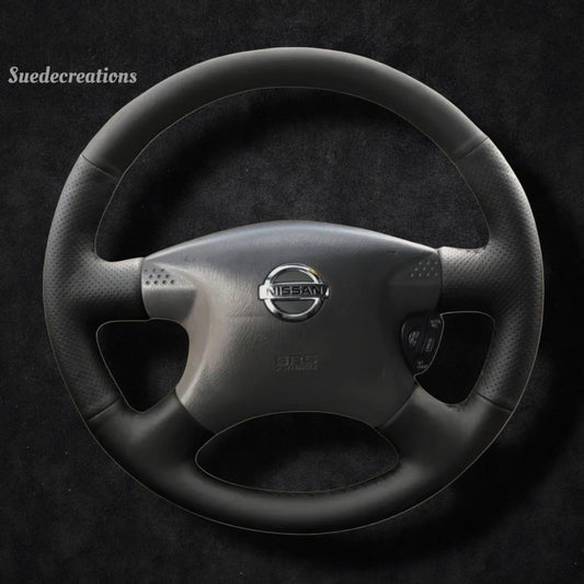 Steering Wheel Cover Kits for Nissan Bluebird Sylphy Caravan Expert Pickup AD Serena Sunny Sentra Pulsar N16 1998-2006