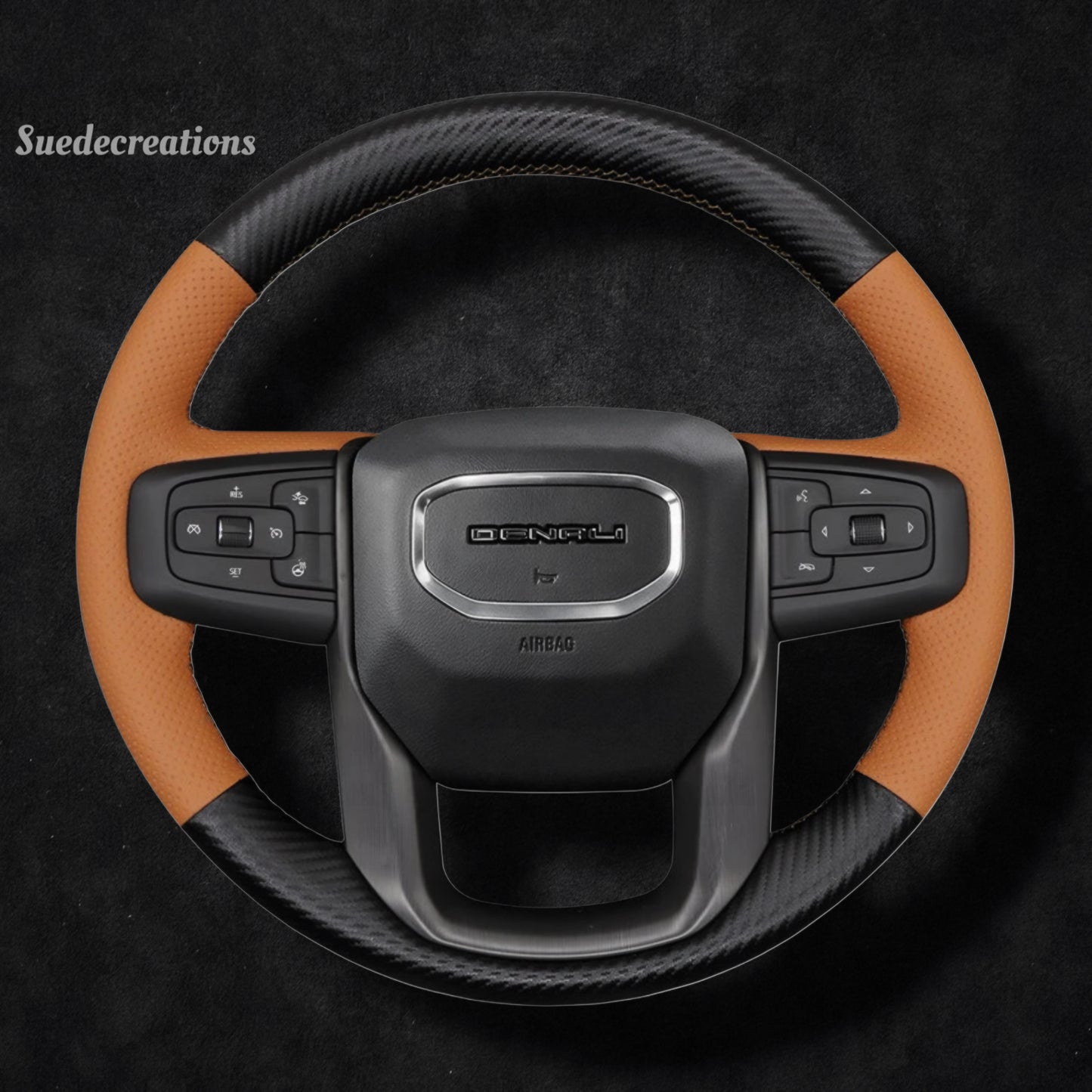 Steering Wheel Cover Kits for GMC Sierra 1500 Limited 2500 3500 Yukon 2019-2024