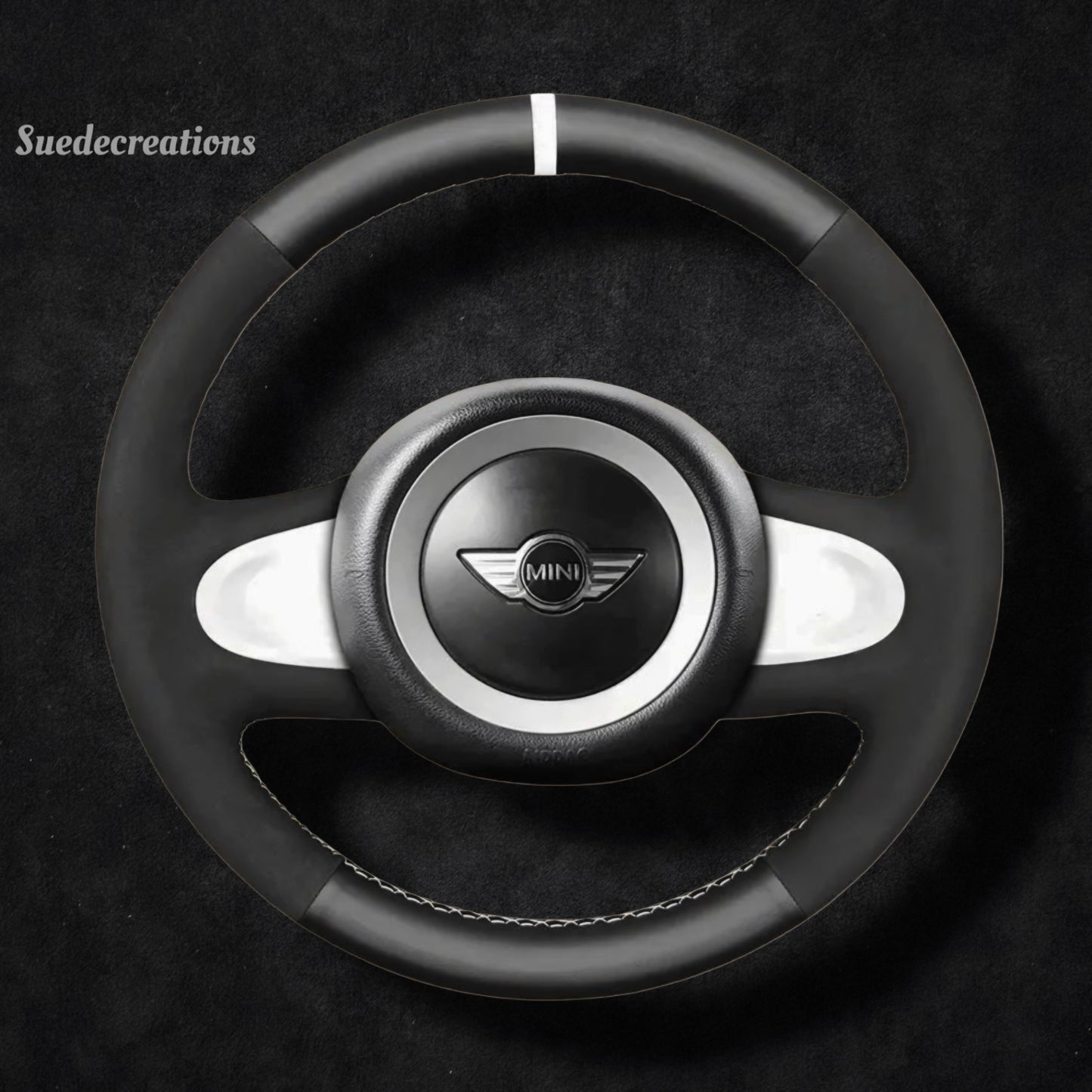 Steering Wheel Cover Kits for Mini Clubman Clubvan Convertible Countryman Coupe Paceman Roadster Cooper Hardtop 2006-2016