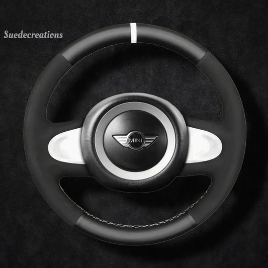 Steering Wheel Cover Kits for Mini Clubman Clubvan Convertible Countryman Coupe Paceman Roadster Cooper Hardtop 2006-2016