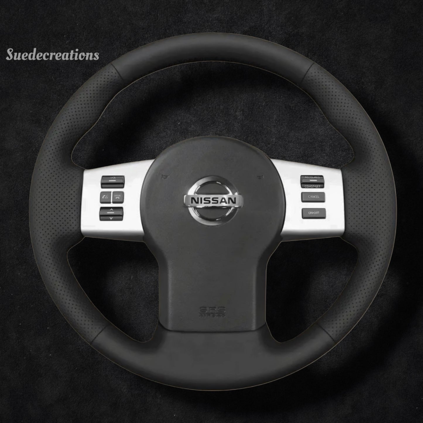 Steering Wheel Cover Kits for Nissan Frontier Pathfinder R51 Xterra Navara D40 2005-2021