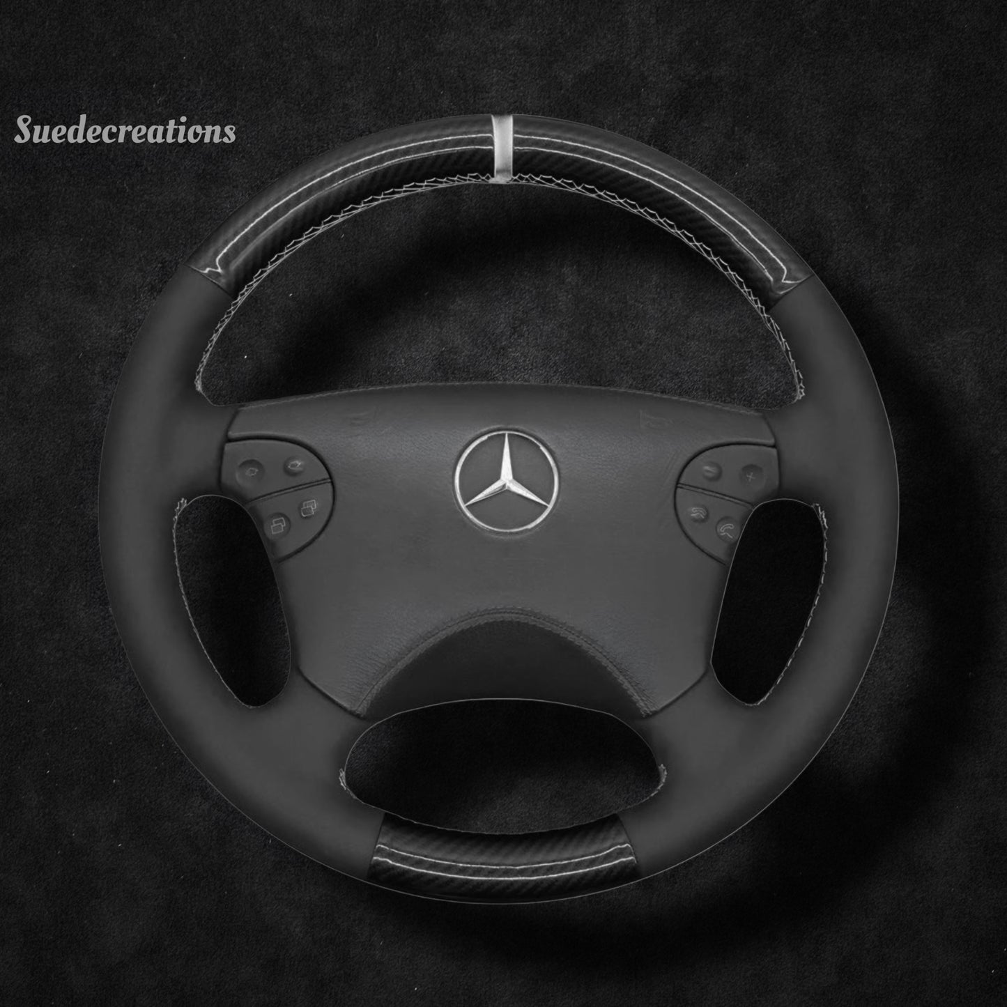 Steering Wheel Cover Kits for Mercedes Benz W208 W210 W463 2000-2003