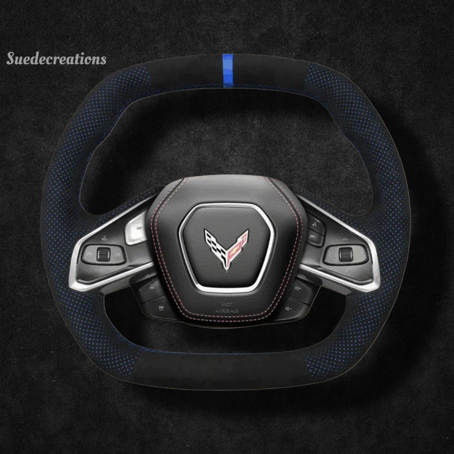 Steering Wheel Cover Kits for Chevrolet Corvette C8 Stingray 2020-2025