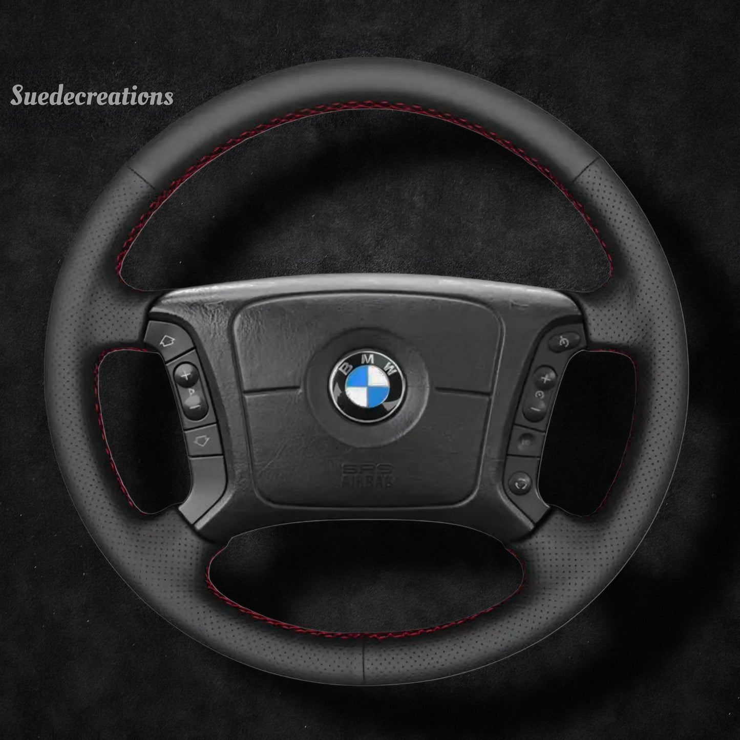 Steering Wheel Cover Kits for BMW E31 E36 E38 E39 E46 X3 E83 X5 E53 1995-2006