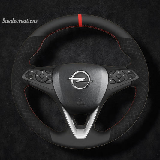 Steering Wheel Cover Kits for Opel Astra Corsa Crossland X Grandland X Insignia Karl Zafira 2014-2025
