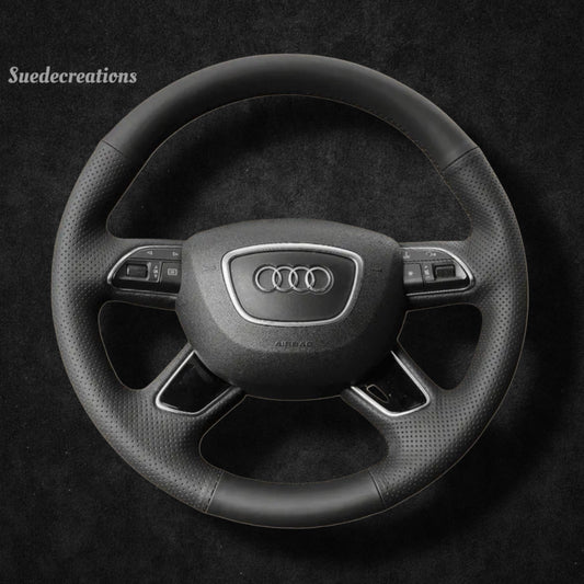 Steering Wheel Cover Kits for Audi A4 A6 A7 A8 Q5 Q7 Allroad 2011-2018