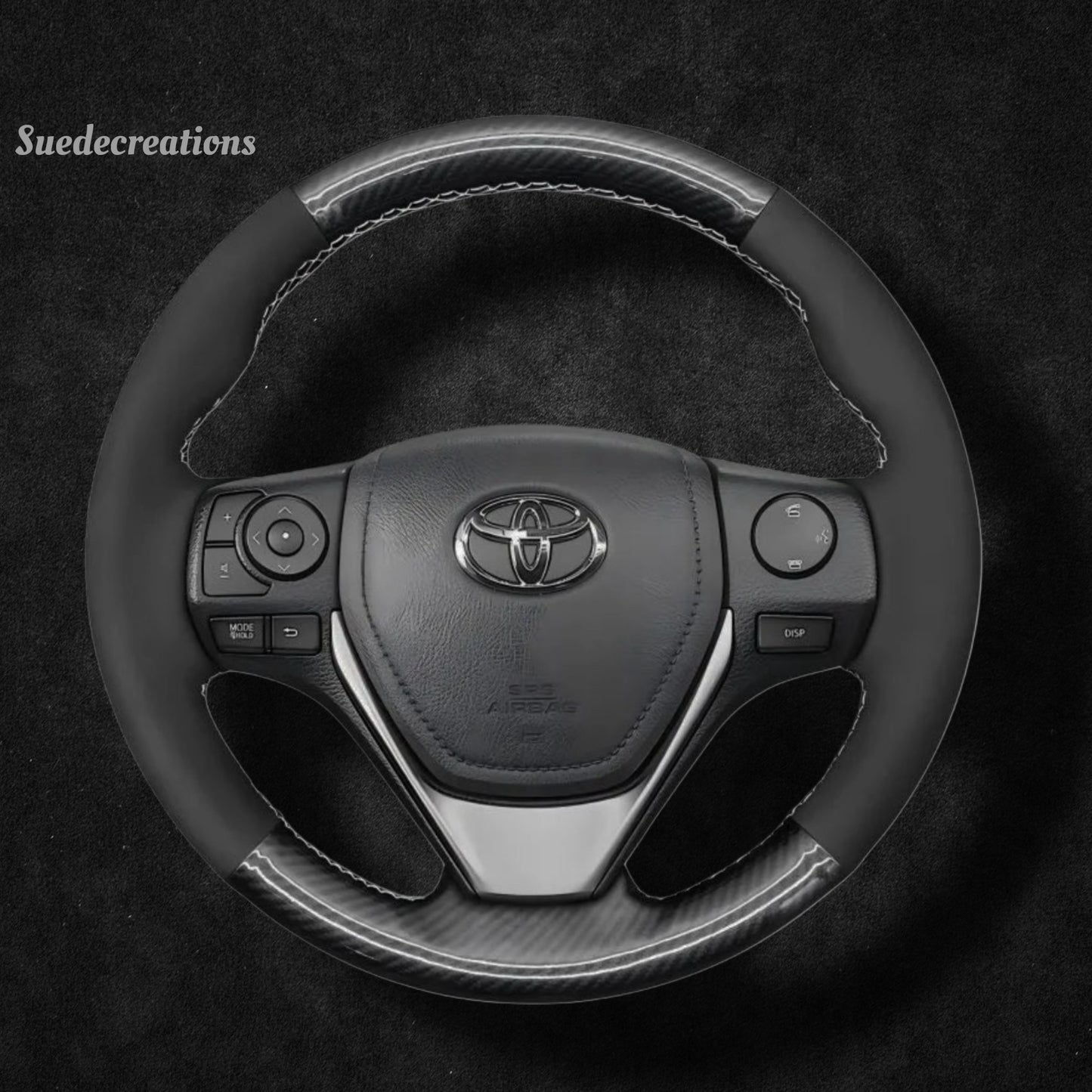 Steering Wheel Cover Kits for Toyota RAV4 Corolla iM Auris Isis 2012-2019