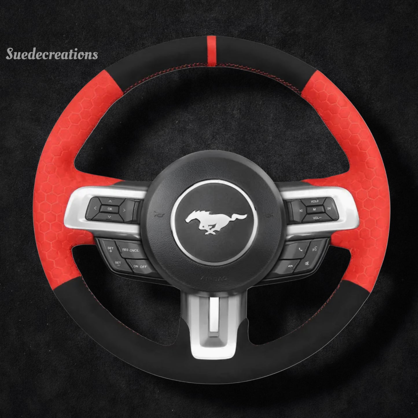 Steering Wheel Cover Kits for Ford Mustang 2015-2024