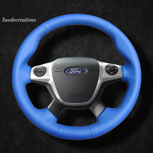Steering Wheel Cover Kits for Ford Focus III C-Max Grand C-Max Kuga Escape 2011-2018