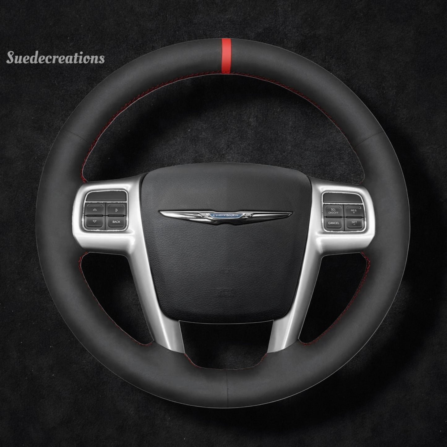 Steering Wheel Cover Kits for Chrysler 200 300 Town and Country Grand Voyager 2011-2016