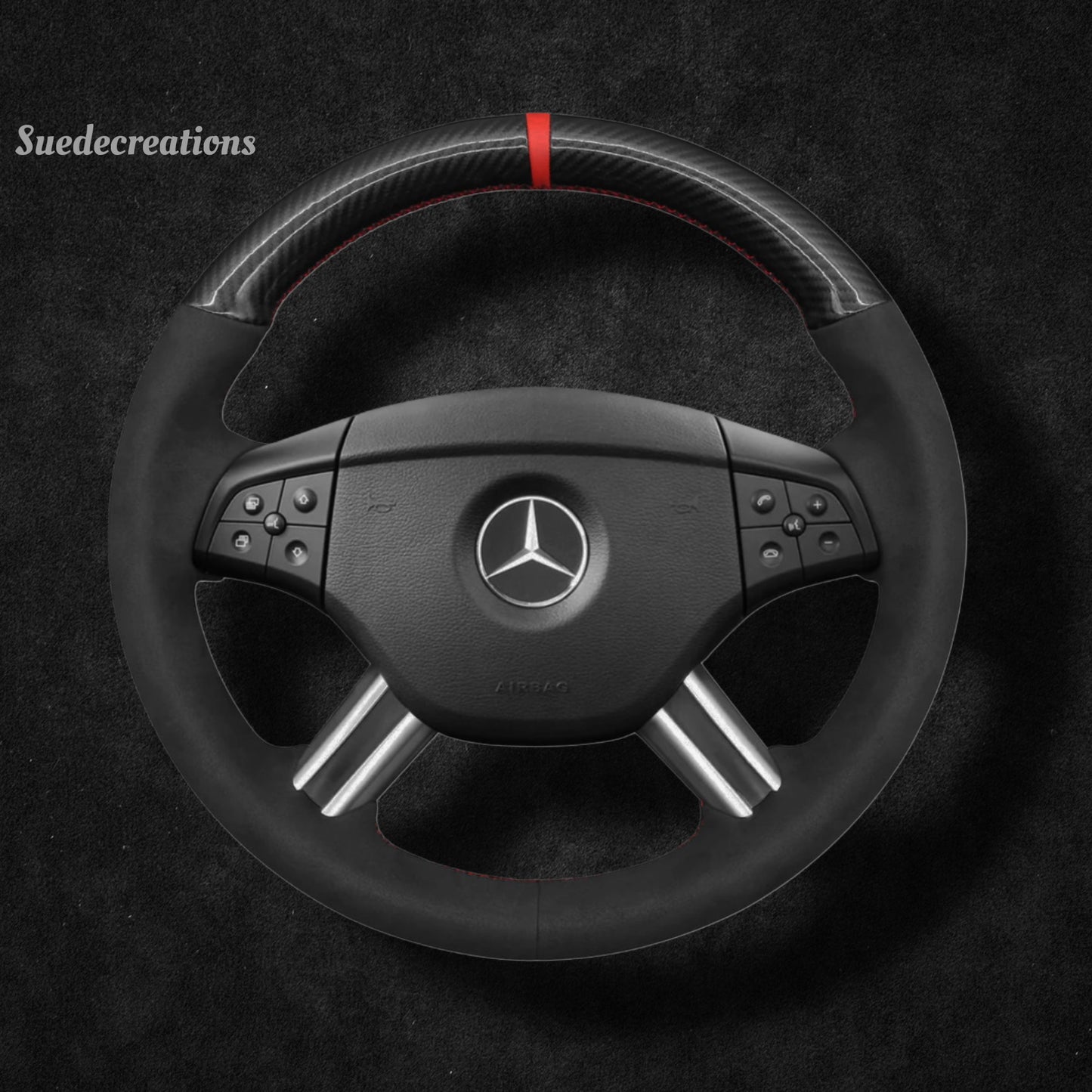 Steering Wheel Cover Kits for Mercedes Benz GL-CLASS X164 M-CLASS 2006-2008