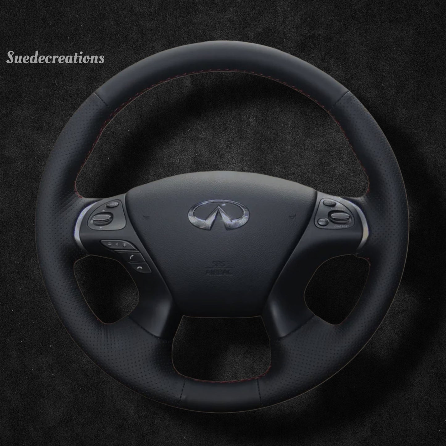 Steering Wheel Cover Kits for Infiniti JX35 M M30 M30d M35h M35 M37 M56 Q70 QX60 2011-2020