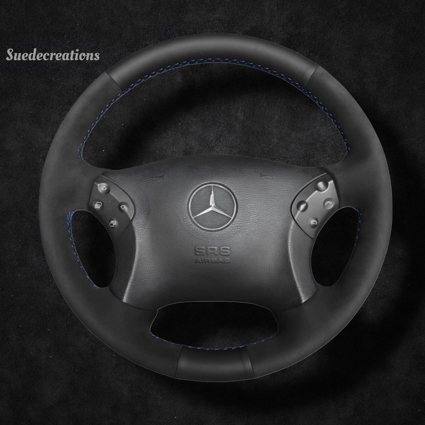 Steering Wheel Cover Kits for Mercedes Benz C-CLASS W203 C32 AMG 2001-2007