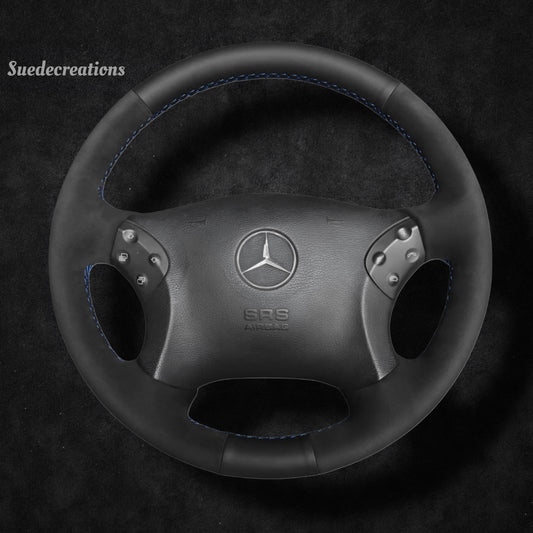 Steering Wheel Cover Kits for Mercedes Benz C-CLASS W203 C32 AMG 2001-2007