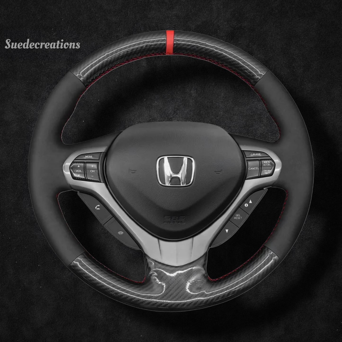 Steering Wheel Cover Kits for Honda Accord Euro 2008-2015