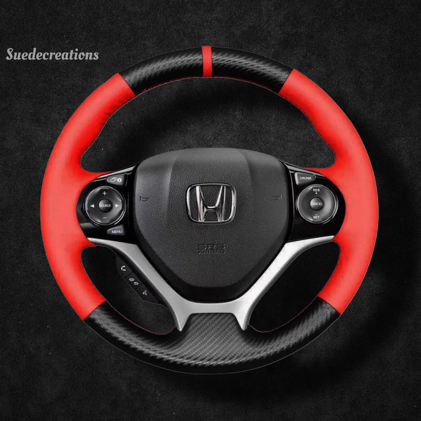 Steering Wheel Cover Kits for Honda Civic 9 SI 2012-2017