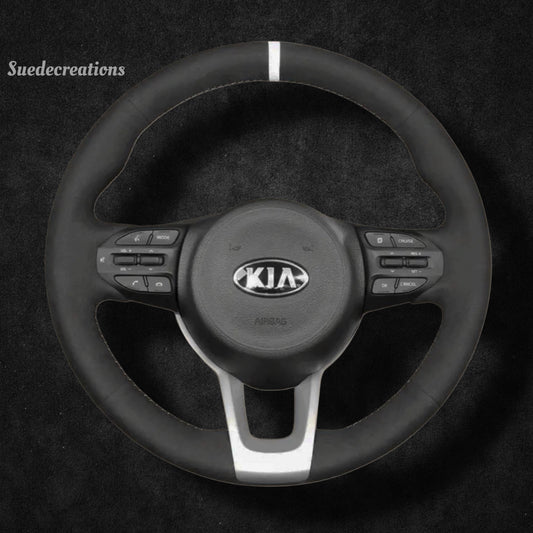 Steering Wheel Cover Kits for Kia Picanto 3 Rio Rio 4 Stonic 2017-2025