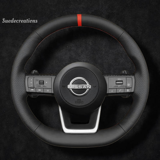 Steering Wheel Cover Kits for Nissan Rogue Qashqai III X-Trail IV Pathfinder IV Kicks Aura 2021-2025