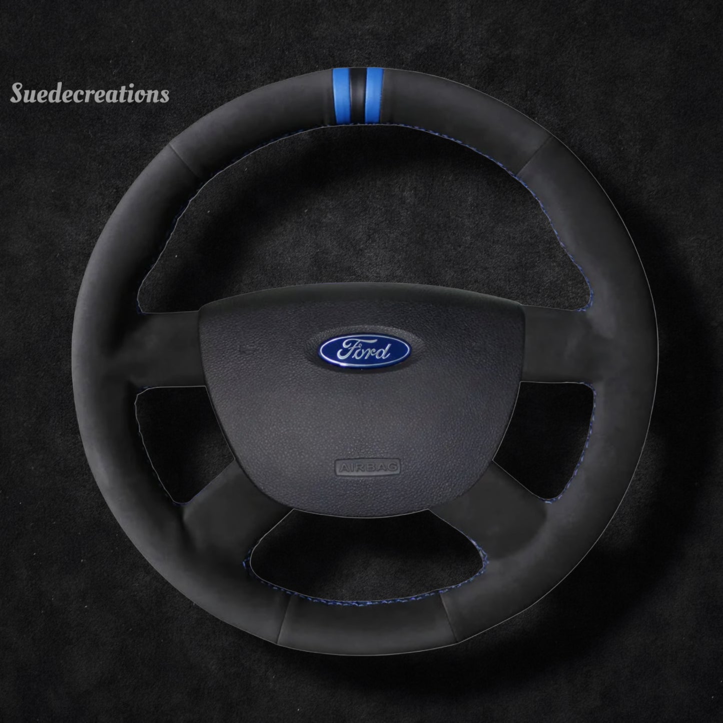 Steering Wheel Cover Kits for Ford Focus II C-Max Tourneo Connect Transit Connect 2004-2013