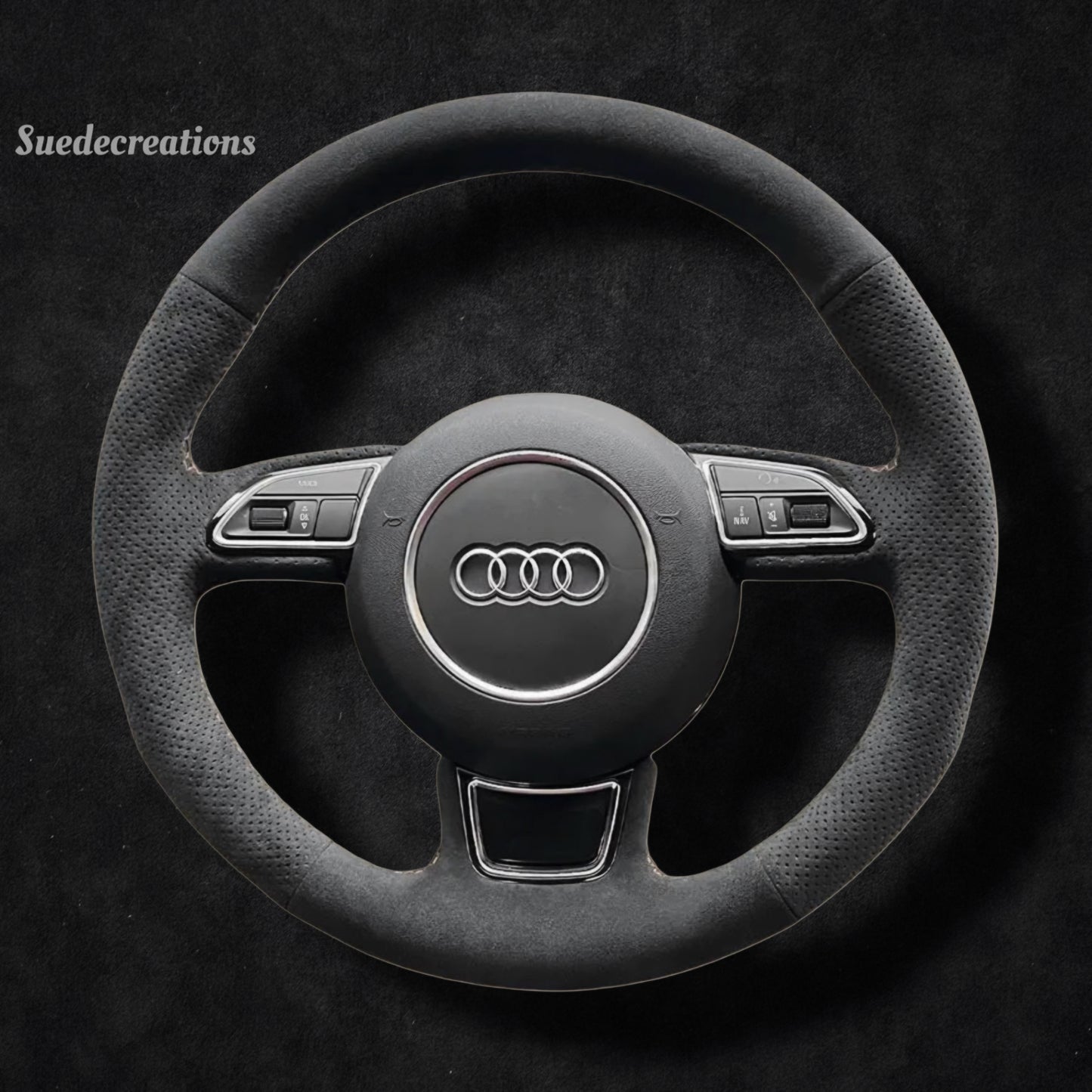 Steering Wheel Cover Kits for Audi A3 A4 A5 A6 A7 RS7 S6 S7 S8 Allroad 2012-2018