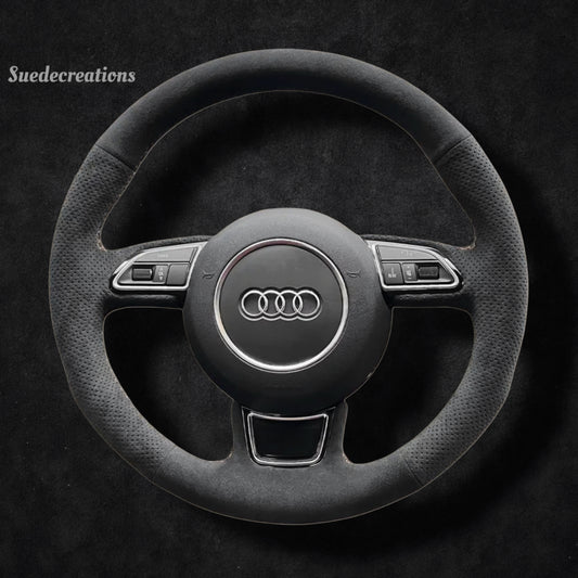 Steering Wheel Cover Kits for Audi A3 A4 A5 A6 A7 RS7 S6 S7 S8 Allroad 2012-2018
