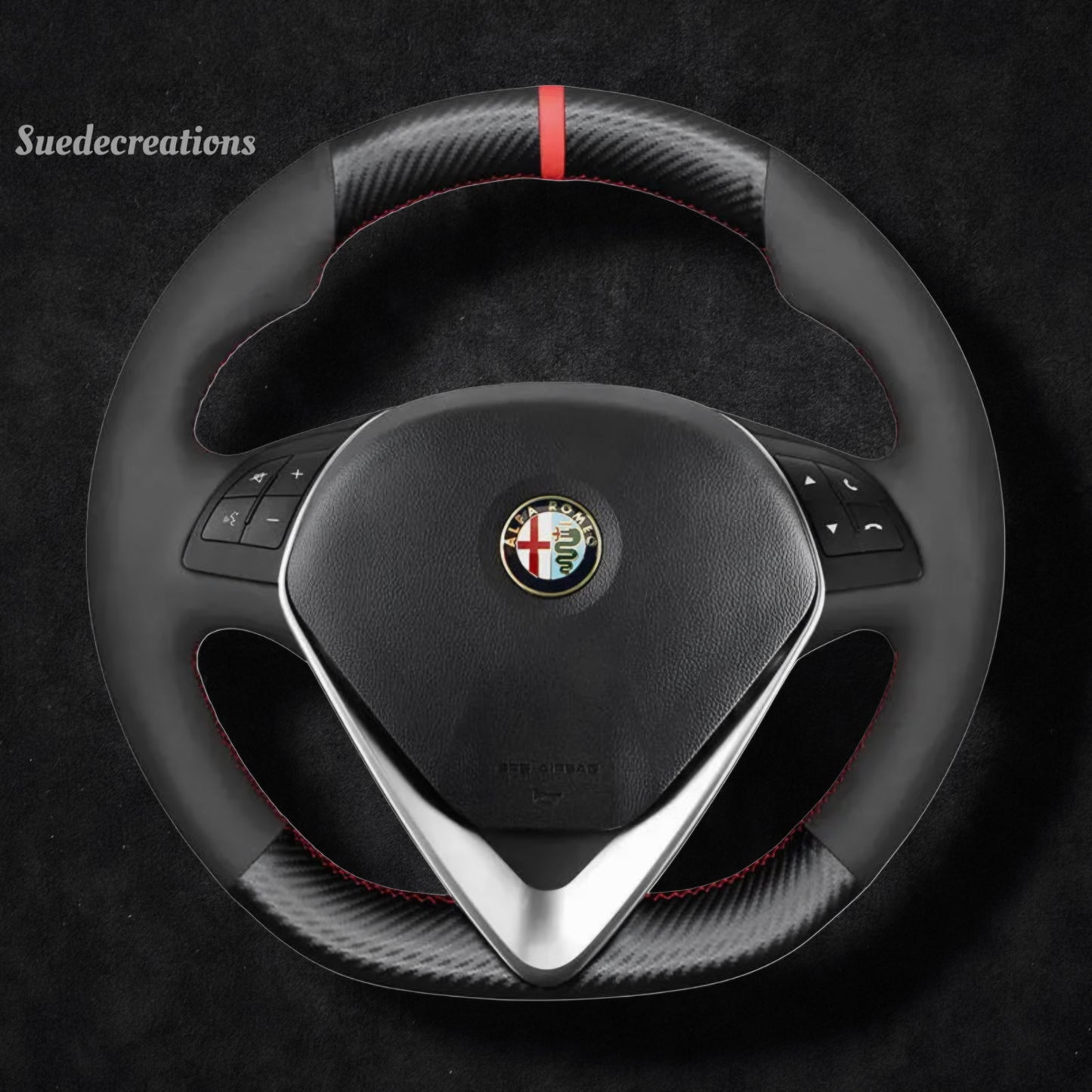 Steering Wheel Cover Kits for Alfa Romeo Giulietta MiTo 2014-2021