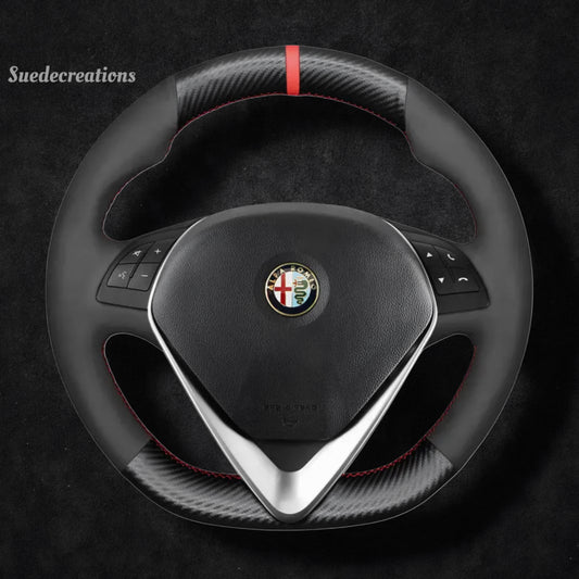 Steering Wheel Cover Kits for Alfa Romeo Giulietta MiTo 2014-2021
