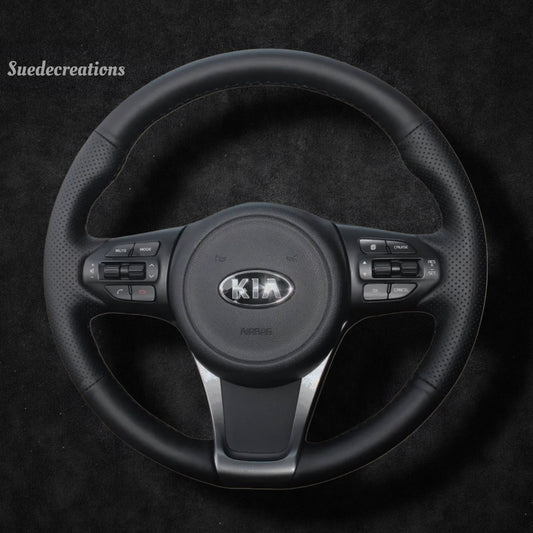 Steering Wheel Cover Kits for Kia Sedona Sorento 3 Carnival 3 2015-2018