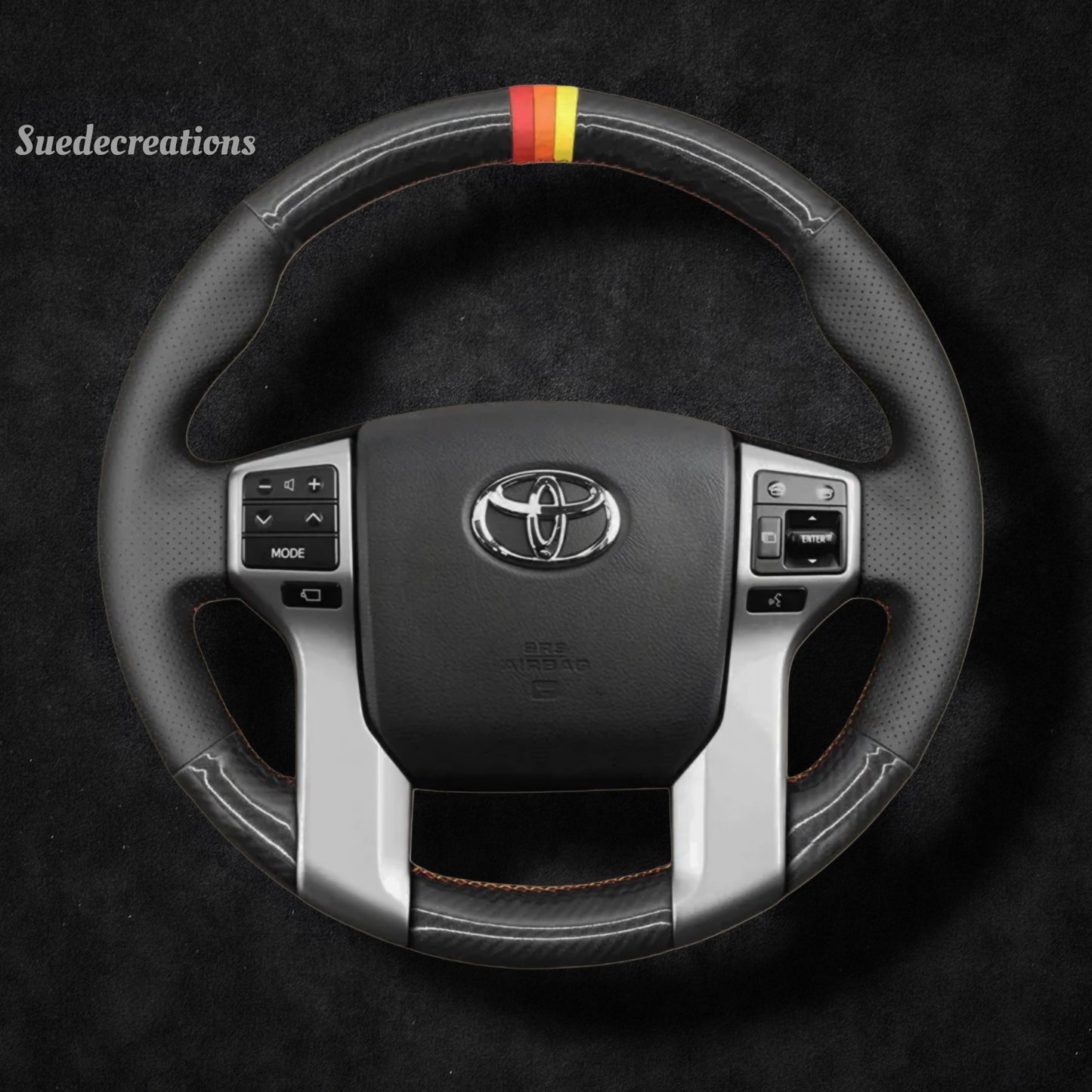 Steering Wheel Cover Kits for Toyota Land Cruiser Prado 150 Tundra Tacoma 4Runner Sequoia 2009-2024