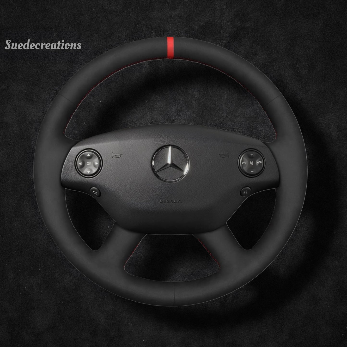 Steering Wheel Cover Kits for Mercedes Benz C216 W221 2007-2010