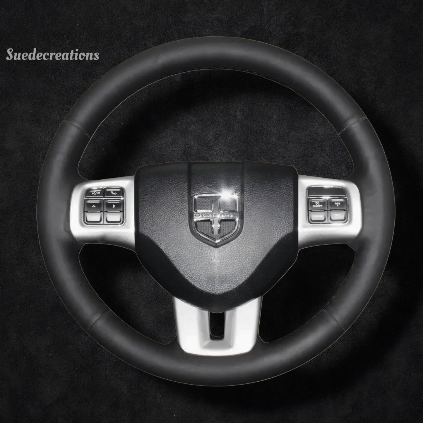 Steering Wheel Cover Kits for Dodge Challenger Charger Avenger Durango Journey Grand Caravan 2011-2020