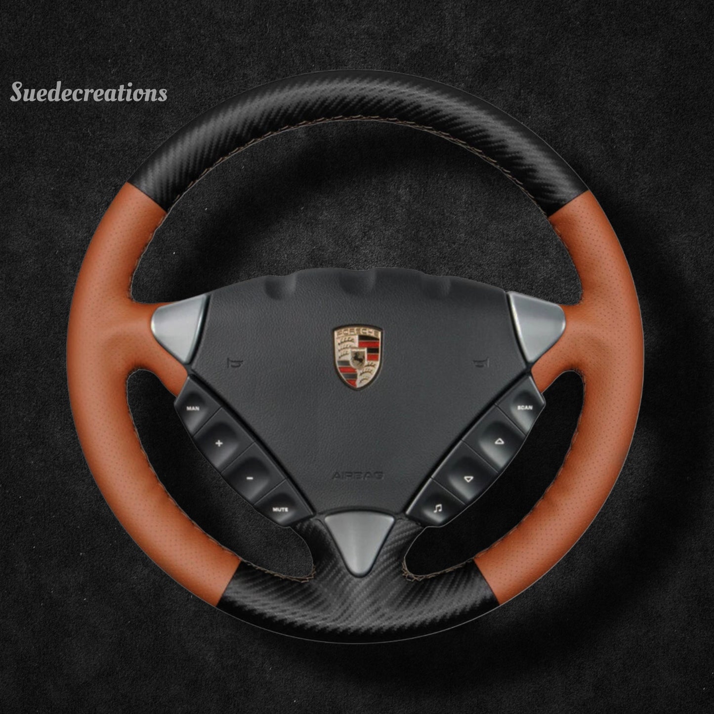 Steering Wheel Cover Kits for Porsche Cayenne 2003-2010