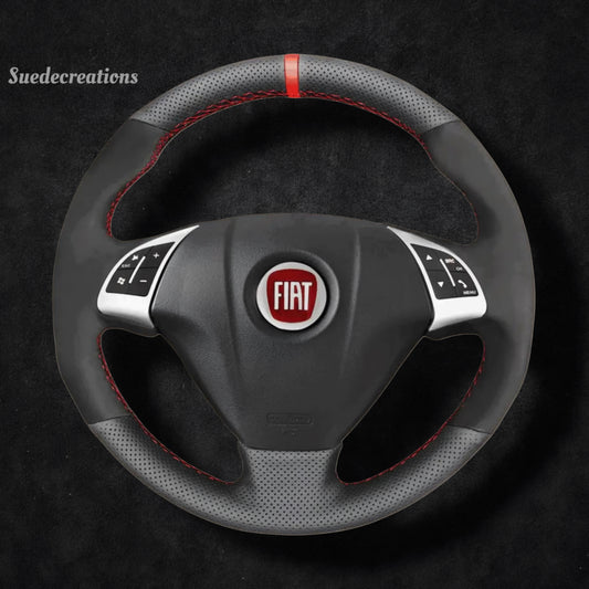 Steering Wheel Cover Kits for Fiat Punto Bravo Linea Qubo Doblo Grande Punto 2005-2019