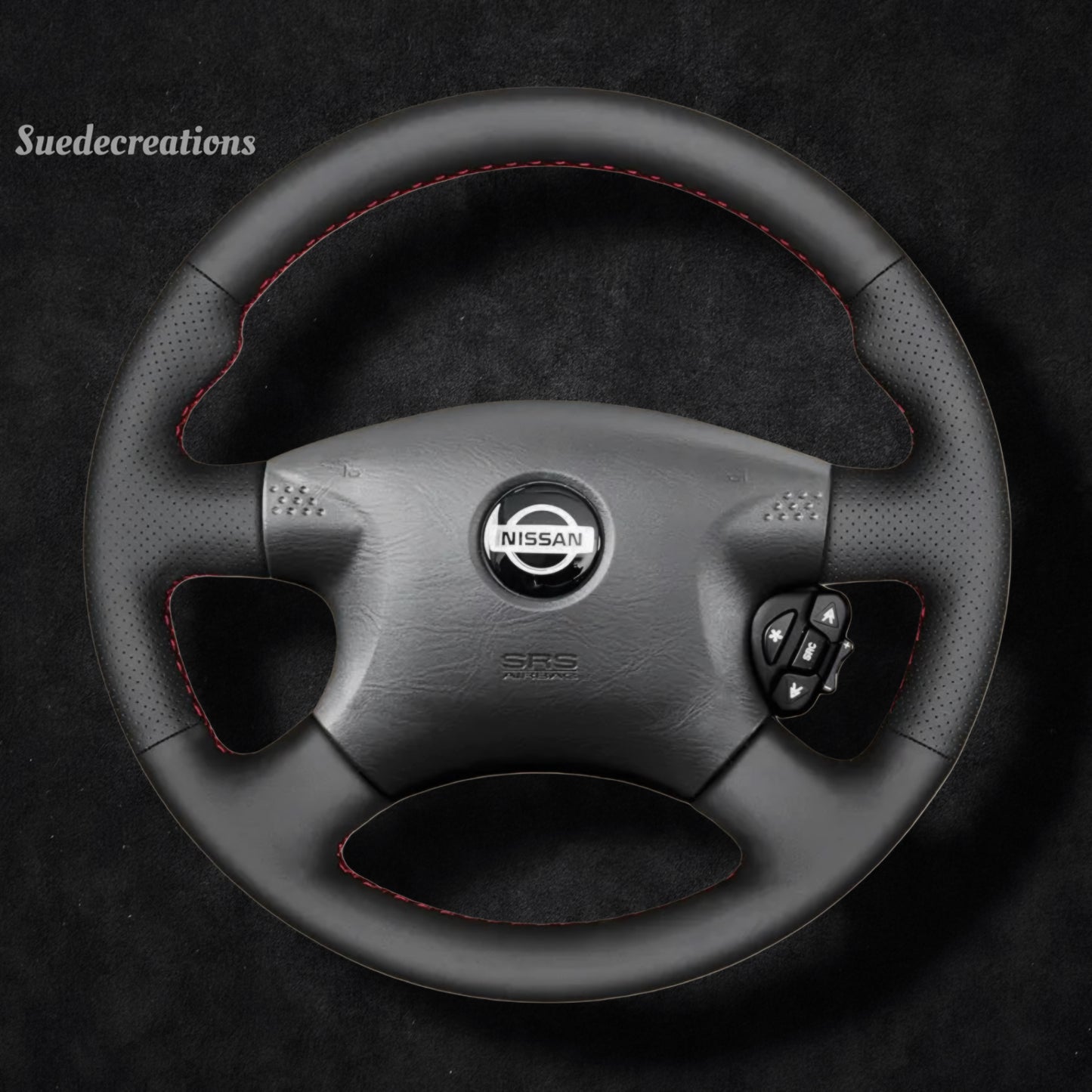 Steering Wheel Cover Kits for Nissan Almera X-Trail T30 Terrano 2 Almera Tino Micra Primera Pulsar N16 2000-2003