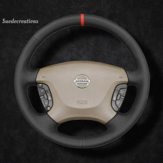 Steering Wheel Cover Kits for Nissan Patrol Y61 Maxima Pathfinder Elgrand E51 1996-2015