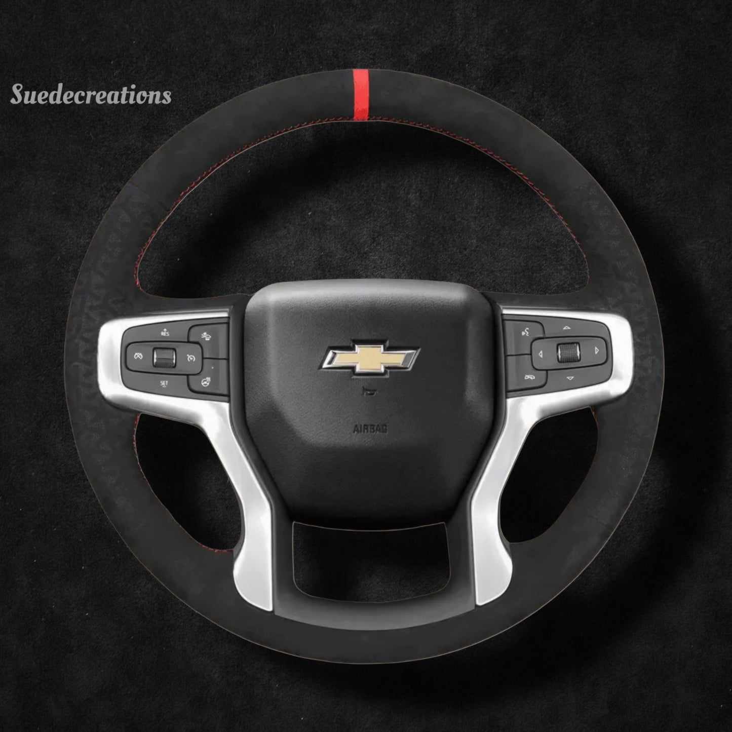 Steering Wheel Cover Kits for Chevrolet Silverado HD 1500 2500 3500 Blazer Suburban Tahoe 2019-2025