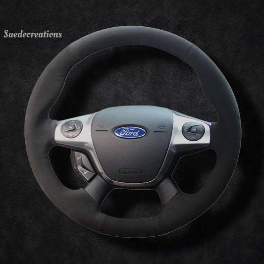 Steering Wheel Cover Kits for Ford Focus III C-Max Grand C-Max Kuga Escape 2010-2018