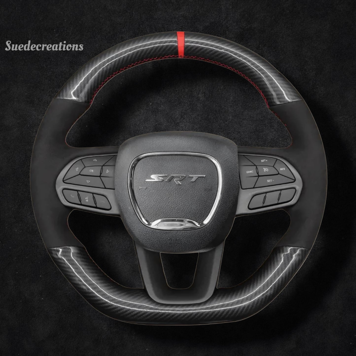 Steering Wheel Cover Kits for Dodge Durango R/T Challenger SCAT R/T 2015-2025