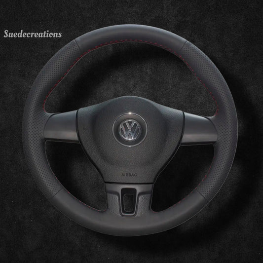 Steering Wheel Cover Kits for Volkswagen Sharan Passat Variant EOS Amarok California Passat VW Amarok T5 Transporter Caravelle 2009-2016