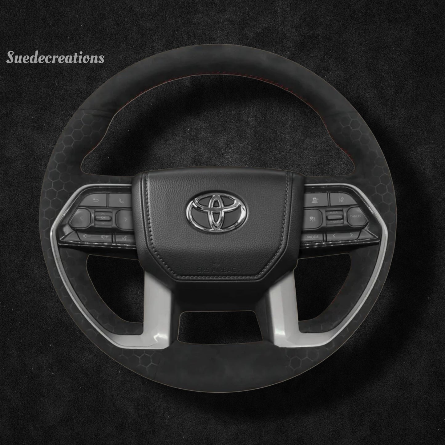 Steering Wheel Cover Kits for Toyota Tacoma Tundra III 4Runner Sequoia 2022-2025