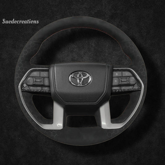 Steering Wheel Cover Kits for Toyota Tacoma Tundra III 4Runner Sequoia 2022-2025