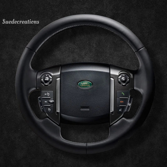 Steering Wheel Cover Kits for Land Rover Range Rover Sport I Freelander II Discovery II LR4 LR2 2009-2017