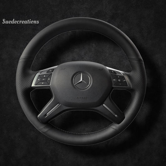 Steering Wheel Cover Kits for Mercedes Benz W166 X166 W463 2012-2018