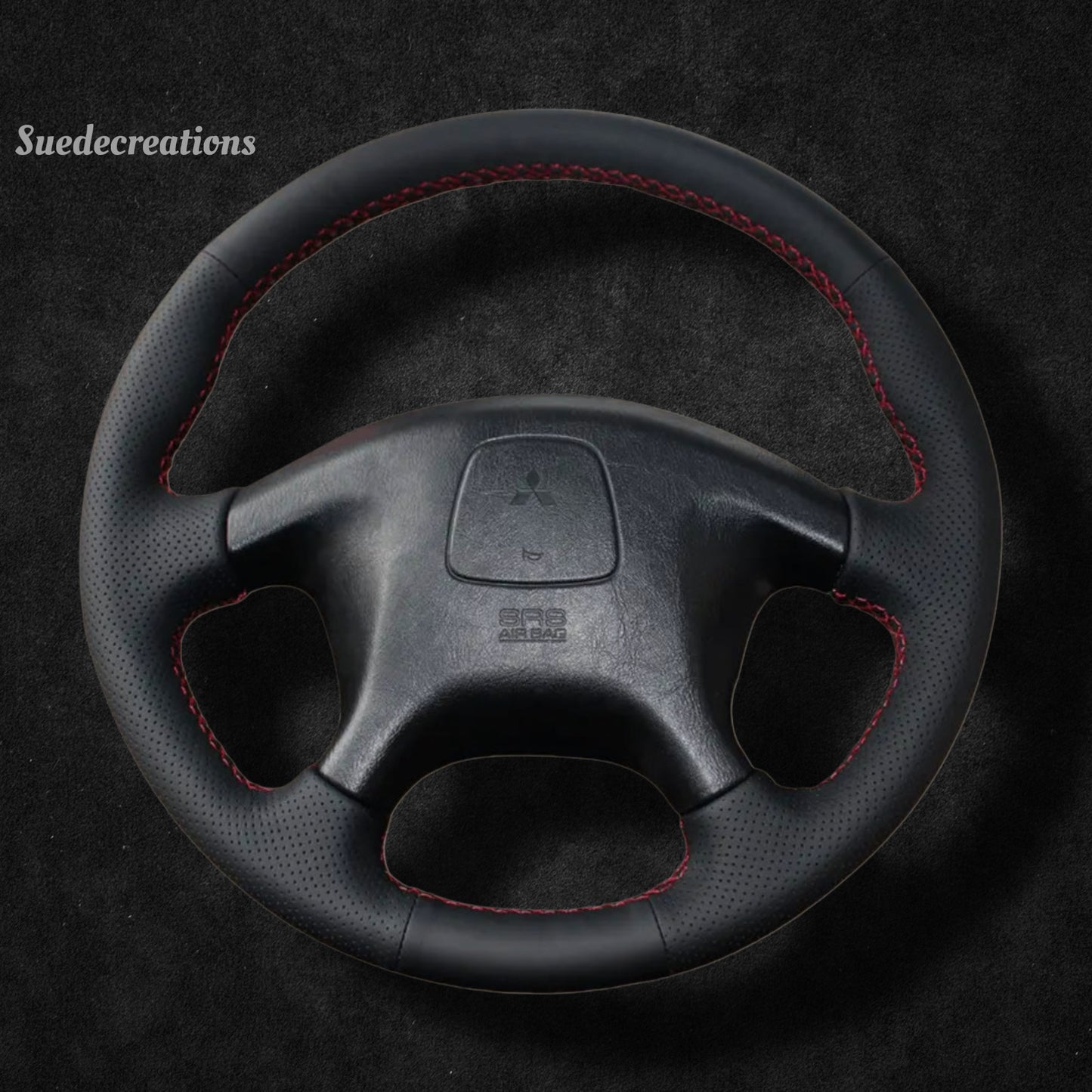 Steering Wheel Cover Kits for Mitsubishi L200 Pajero Montero iO Shogun Pinin Space Gear Triton Delica 1997-2007