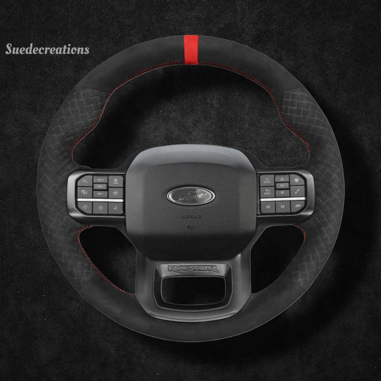 Steering Wheel Cover Kits for Ford F150 F-150 Raptor 2021-2024