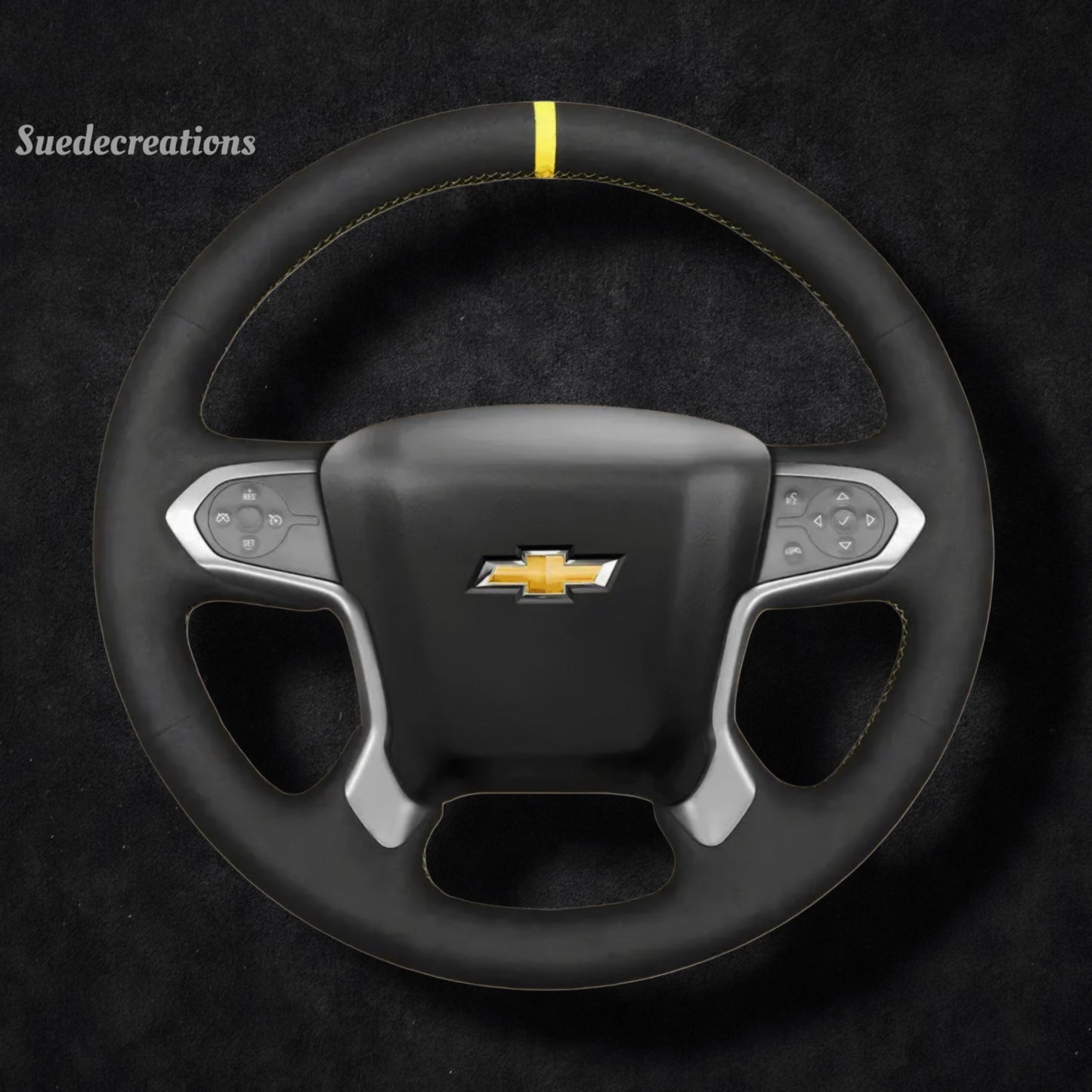 Steering Wheel Cover Kits for Chevrolet Silverado 1500 1500LD 2500 3500 4500HD 5500HD 6500HD Suburban Tahoe 2014-2024