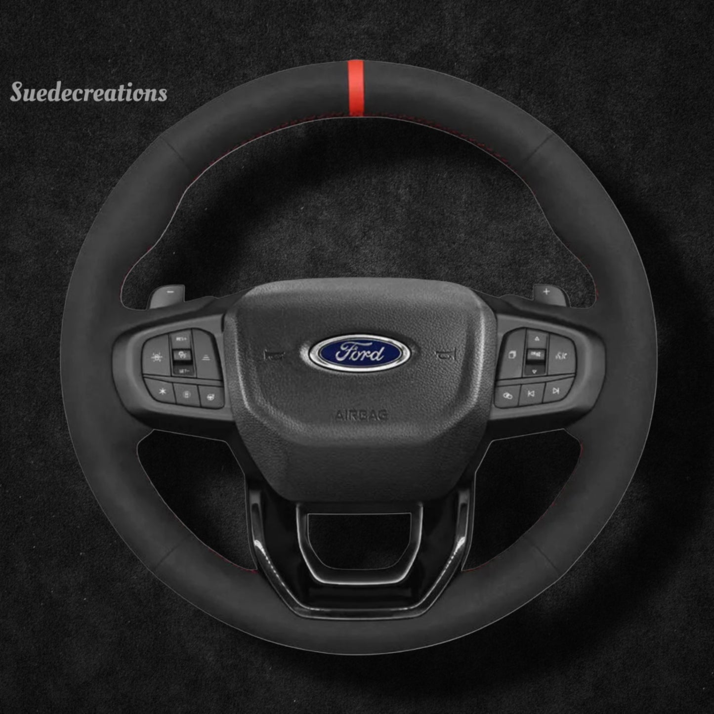 Steering Wheel Cover Kits for Ford Ranger Everest 2022-2024
