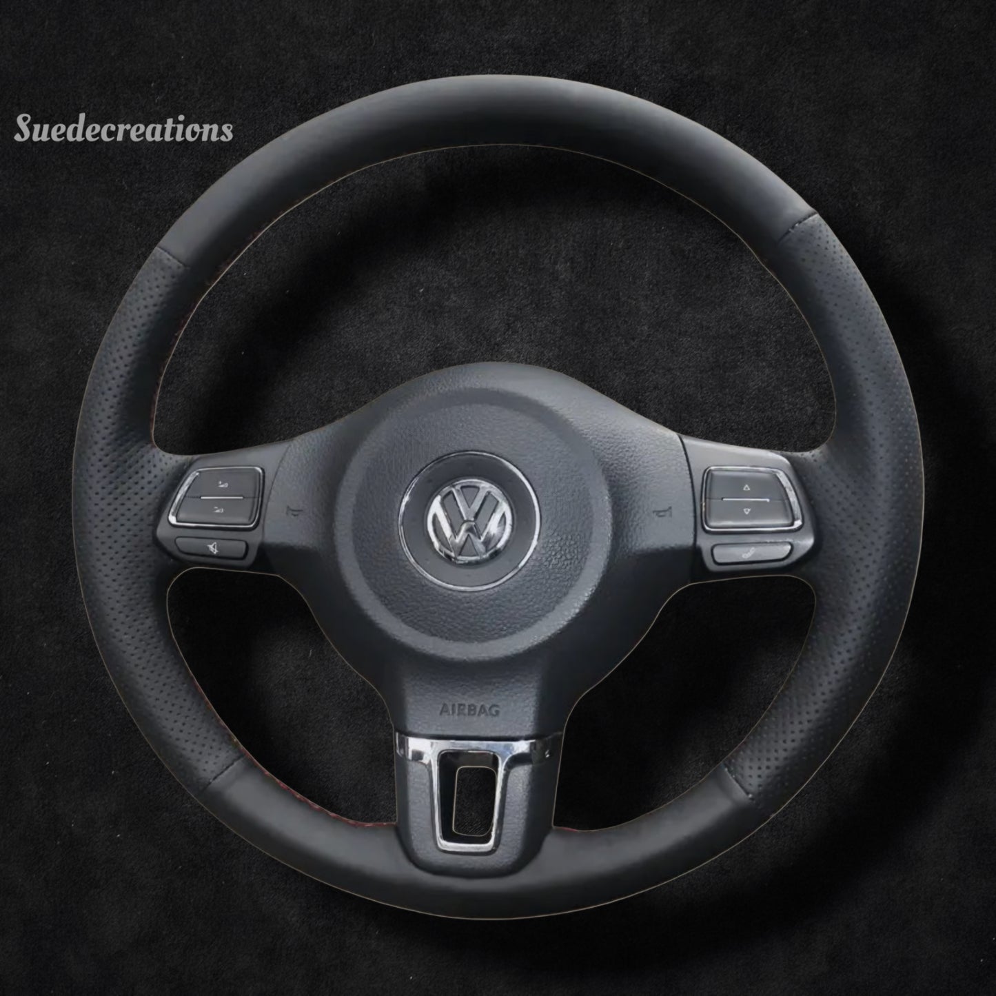 Steering Wheel Cover Kits for Volkswagen VW Golf 6 Plus Polo Tiguan Touran Caddy Jetta 2009-2016