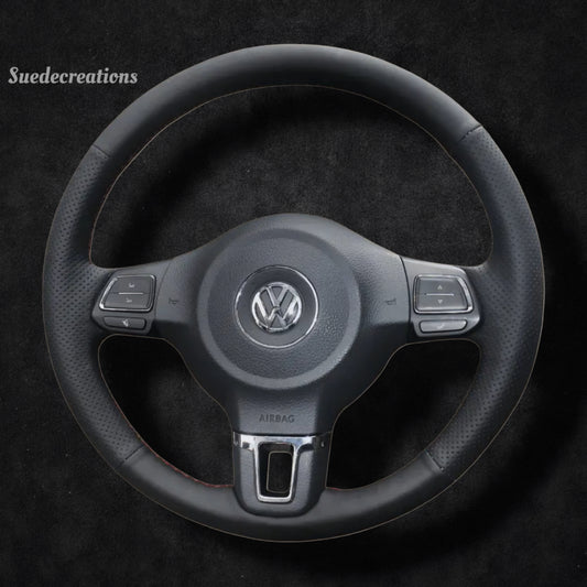 Steering Wheel Cover Kits for Volkswagen VW Golf 6 Plus Polo Tiguan Touran Caddy Jetta 2009-2016